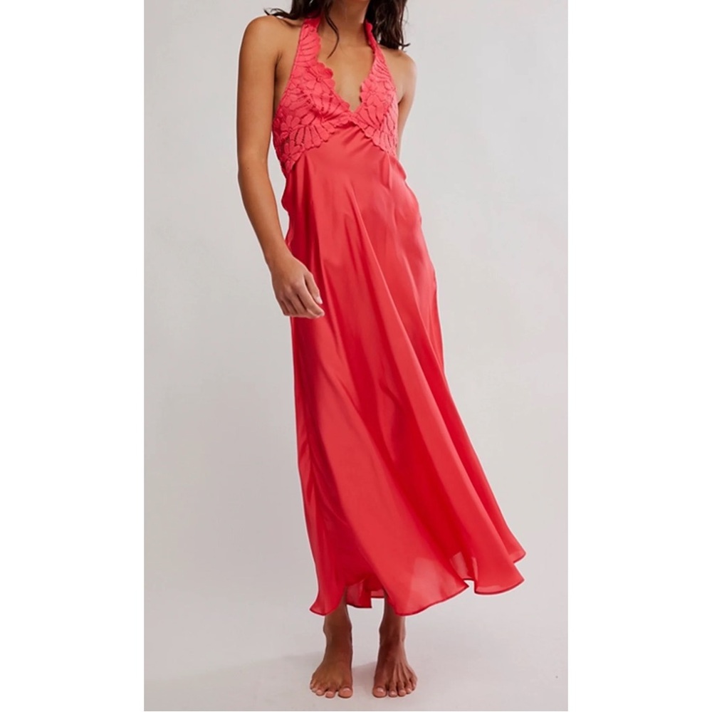 FREE PEOPLE ~Petal Party Midi Dress (NWT)